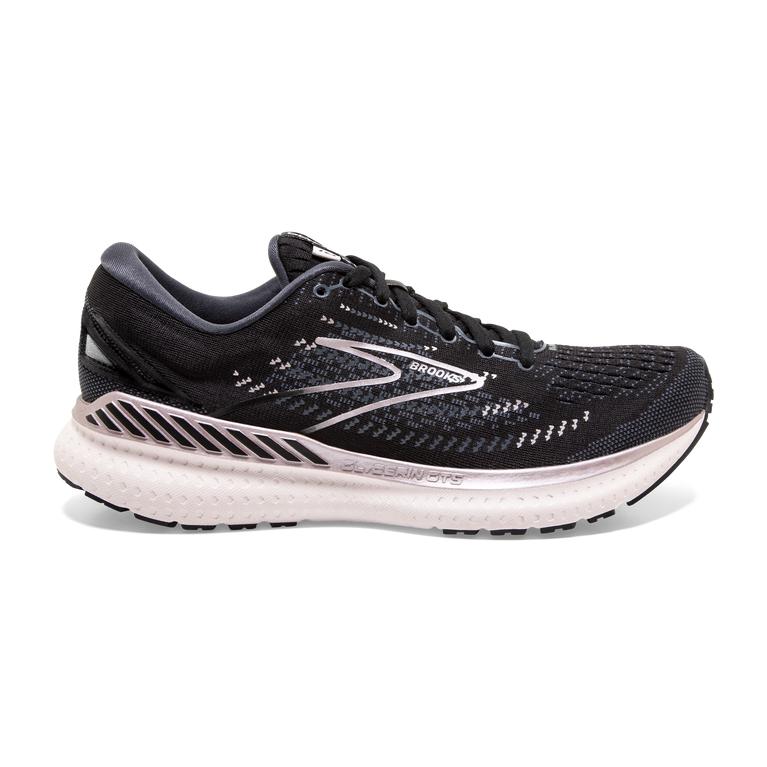Brooks Glycerin GTS 19 Max-Cushion Women's Road Running Shoes - Black/Ombre/Metallic/MistyRose (8209